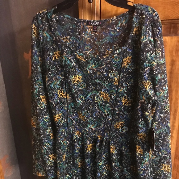 Short green and black dress - Picture 1 of 2